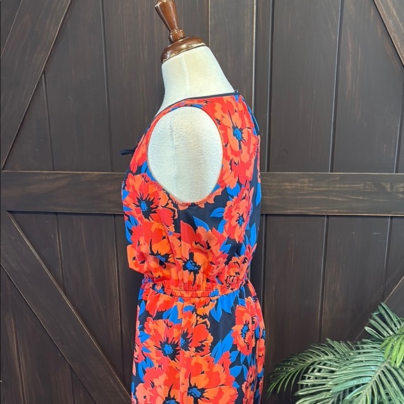 Tommy Hilfiger Pink and Blue Sundress Sleeveless Scoop Neck Resort Wear - Picture 5 of 8